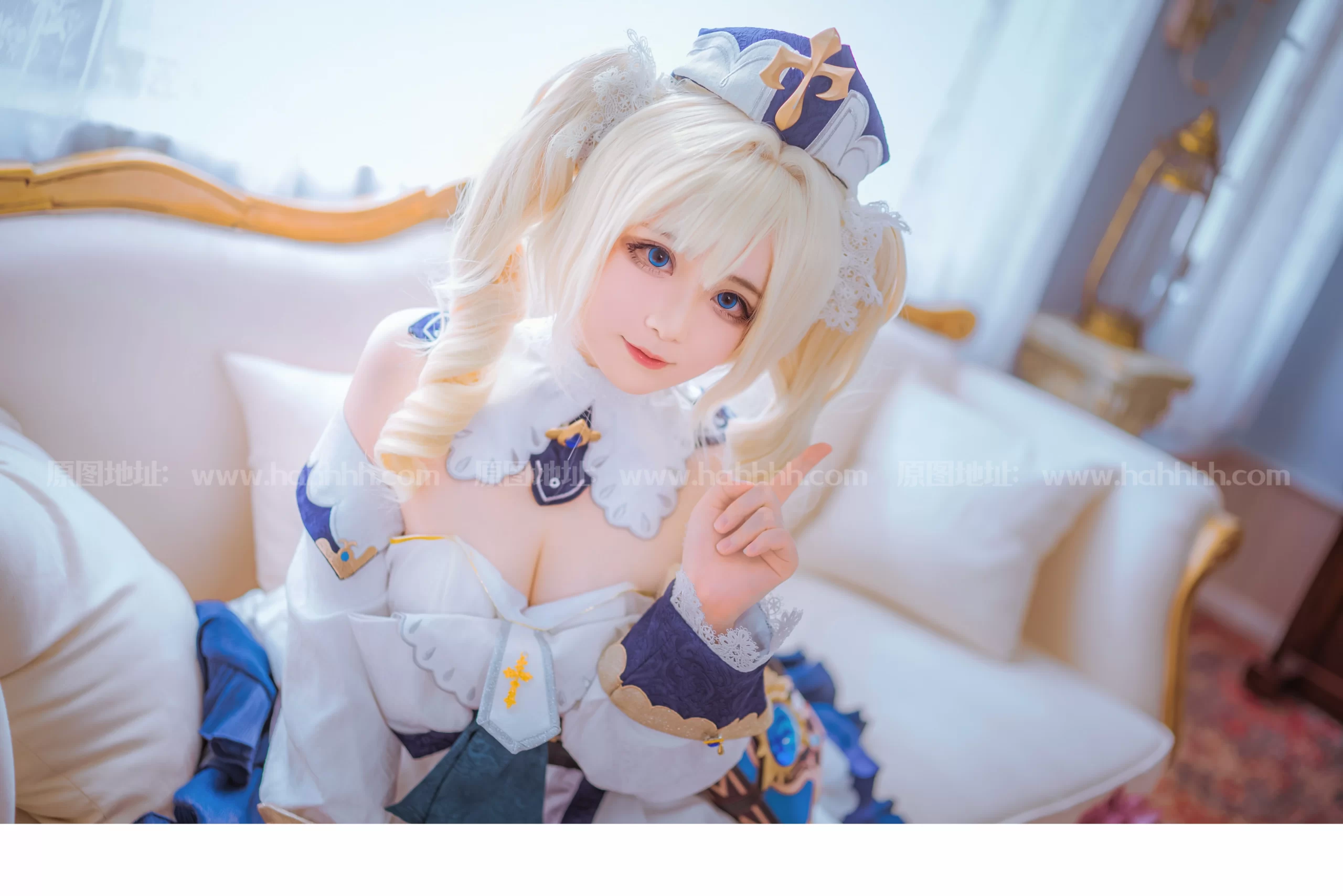Sayako(さやこ)：可爱又色色的萝莉-1 – バーバラ原神-幻想写真
